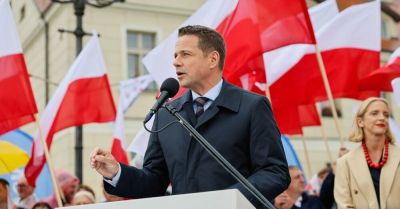 Ostatnia prosta kampanii Trzaskowskiego, czyli debata bez kandydata i piwo z Mentzenem
