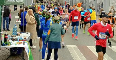 Najdłuższa strefa kibica na trasie Silesia Marathonu
